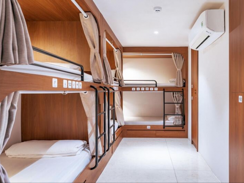 Experience Dorm at Gold Central Hotel to save costs